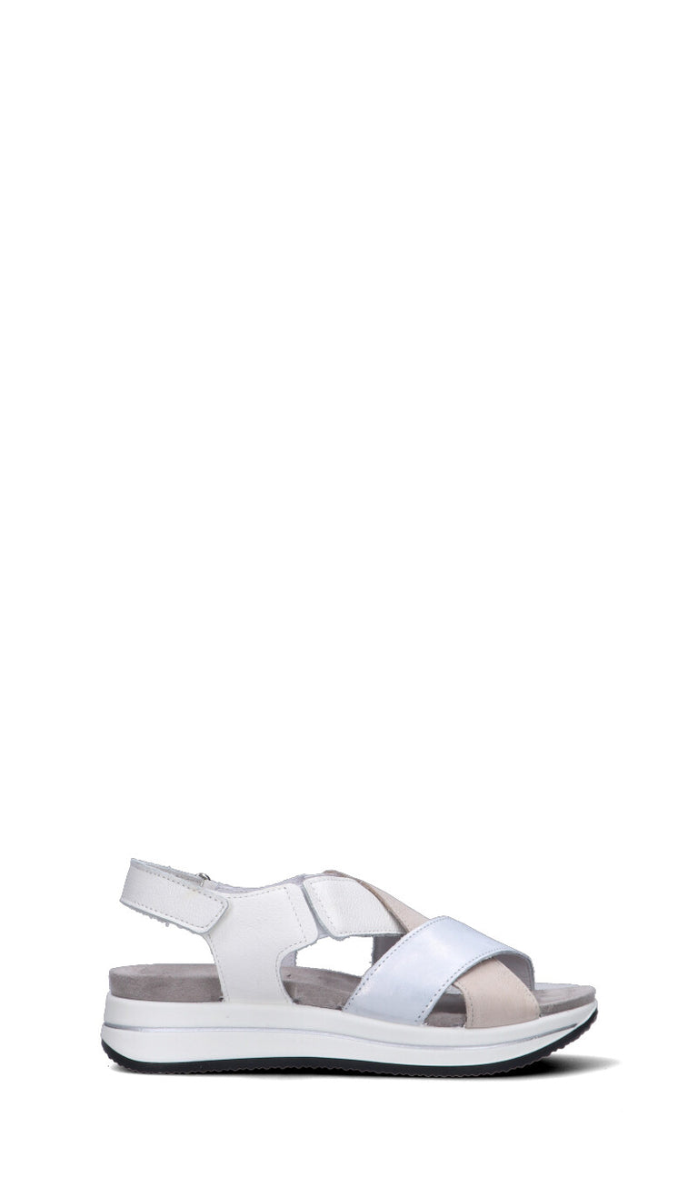 IGI&CO Sandalo donna argento in pelle