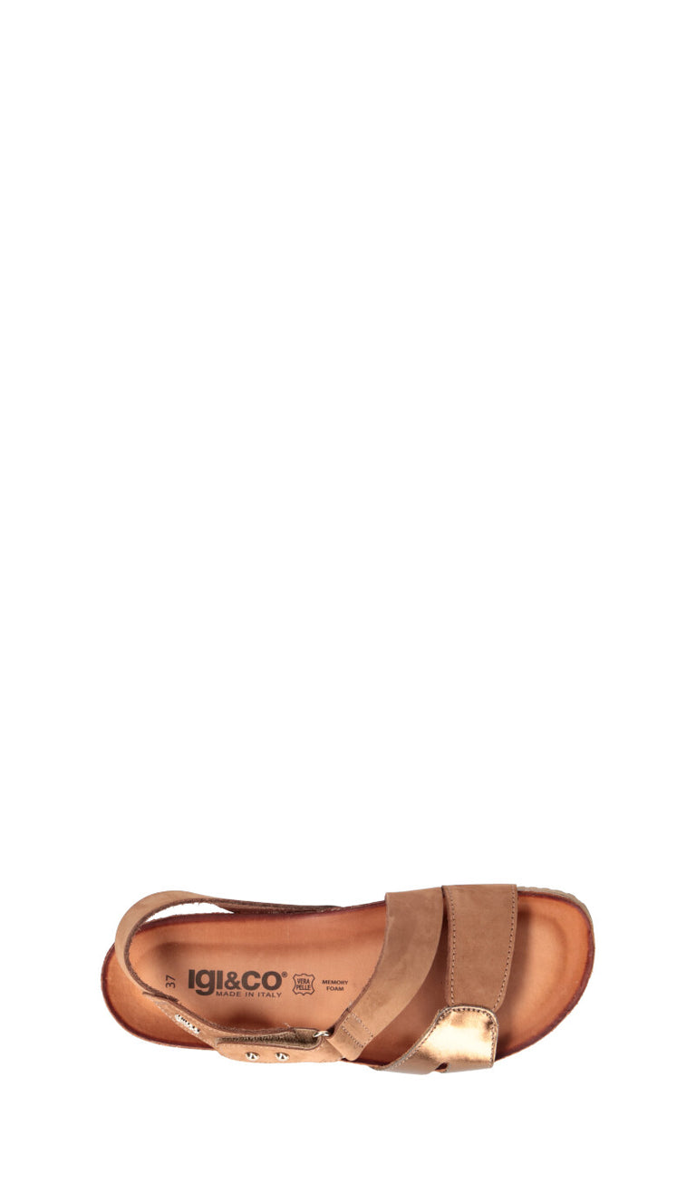 IGI&CO Sandalo donna brandy in nabuk