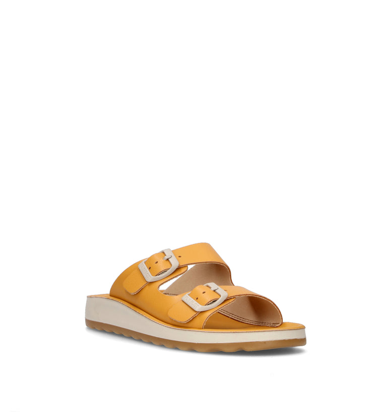 FLY FLOT Ciabatta donna gialla
