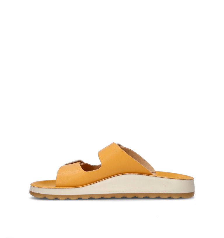 FLY FLOT Ciabatta donna gialla