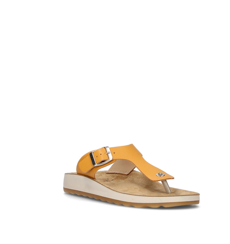 FLY FLOT Ciabatta donna gialla