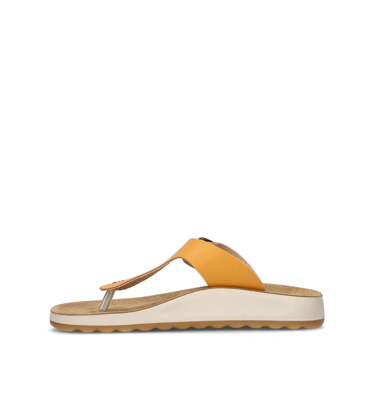 FLY FLOT Ciabatta donna gialla