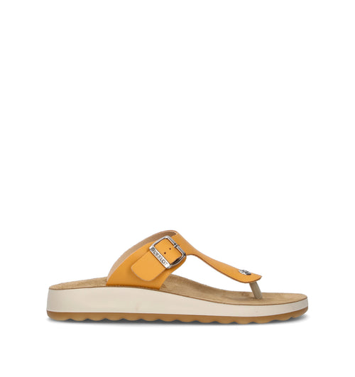 FLY FLOT Ciabatta donna gialla