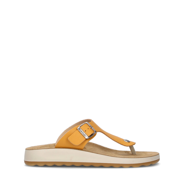 FLY FLOT Ciabatta donna gialla
