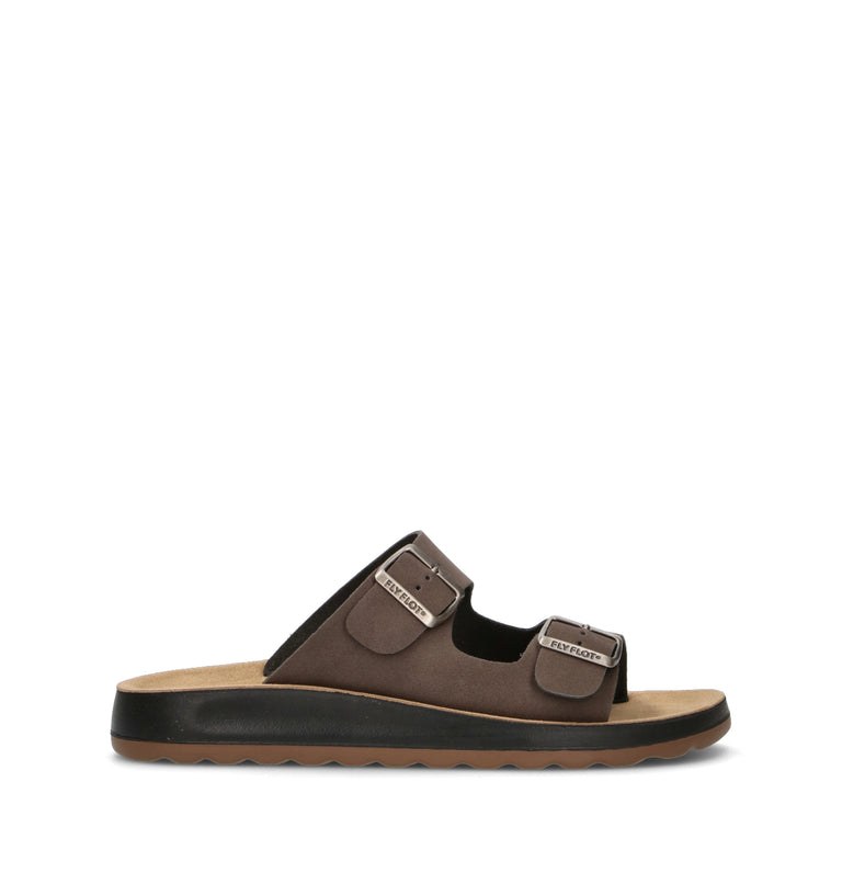 FLY FLOT Ciabatta uomo marrone
