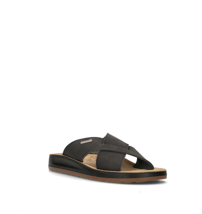 FLY FLOT Ciabatta uomo nera