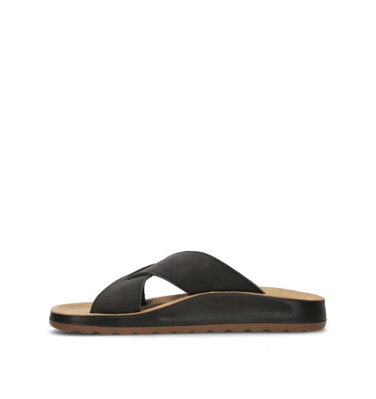 FLY FLOT Ciabatta uomo nera