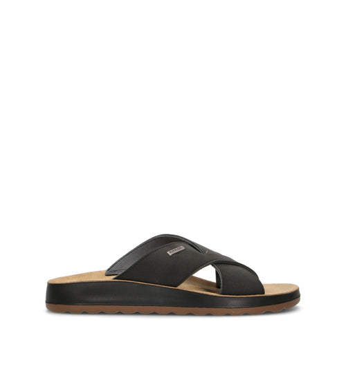FLY FLOT Ciabatta uomo nera
