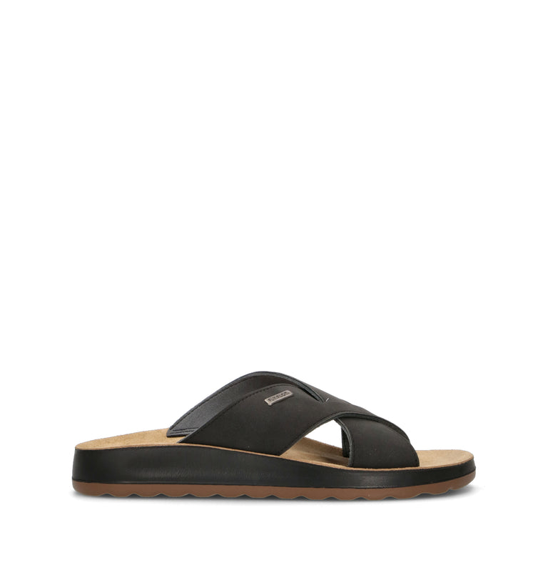 FLY FLOT Ciabatta uomo nera