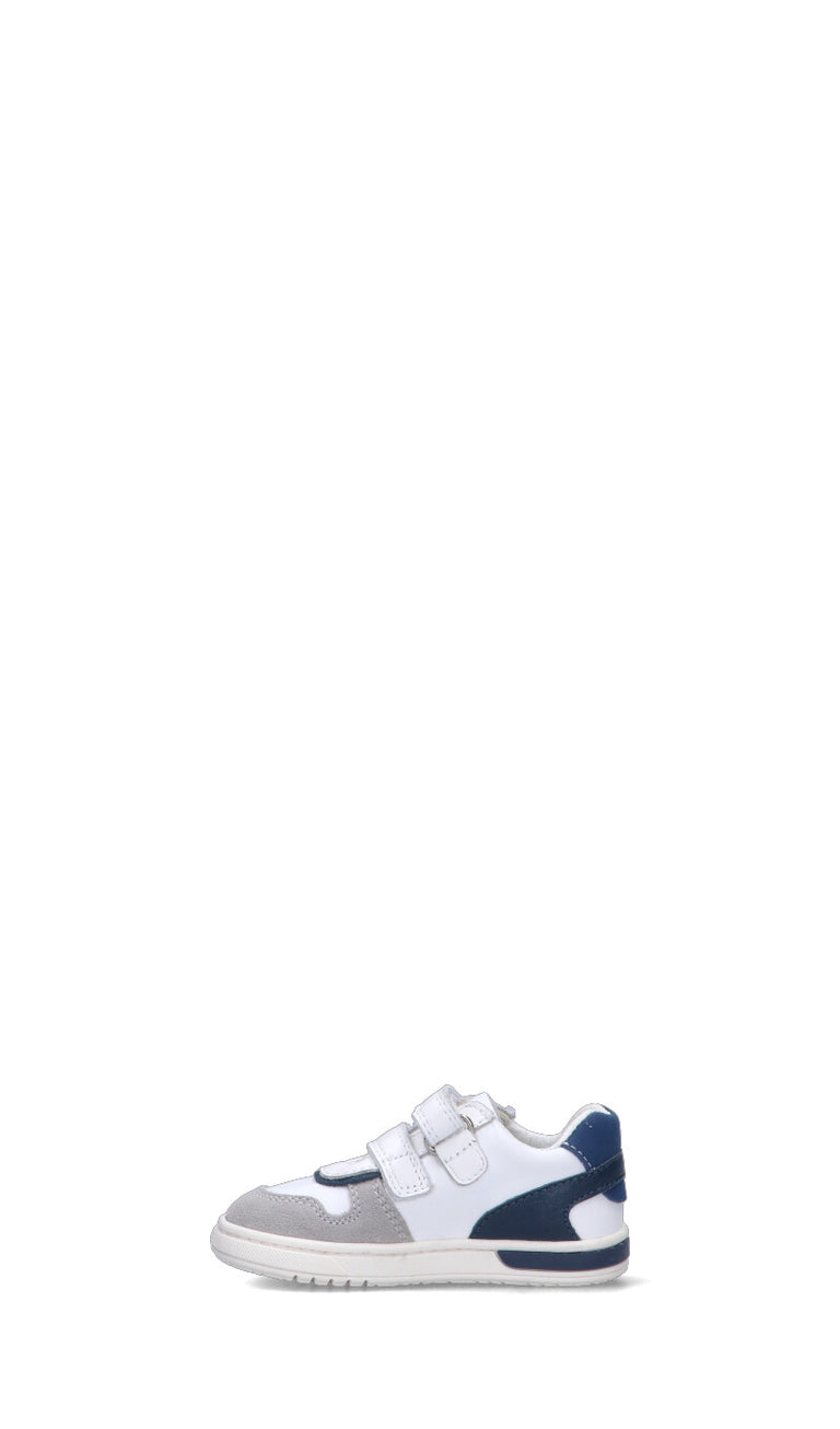 PRIMIGI Sneaker bimbo bianca/blu in pelle