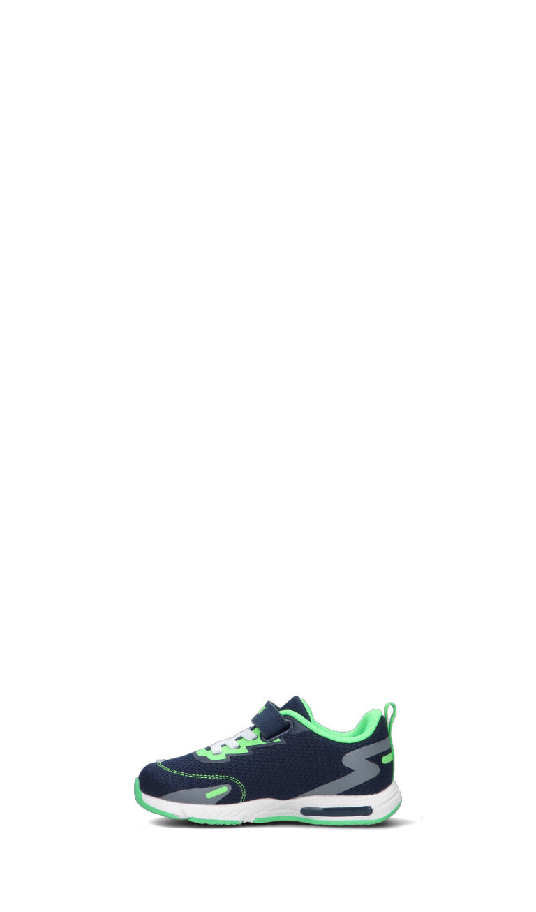 PRIMIGI AVANT Sneaker bimbo blu e verde con luci