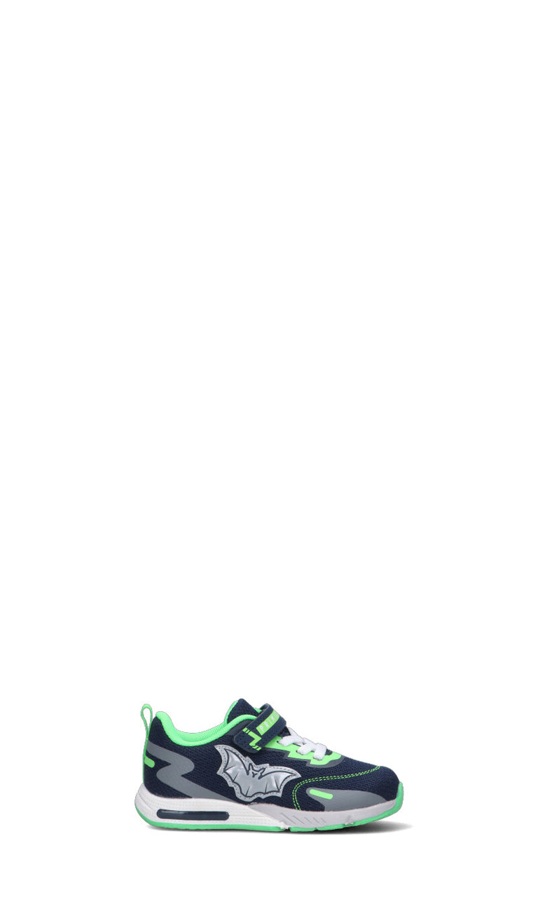 PRIMIGI AVANT Sneaker bimbo blu e verde con luci
