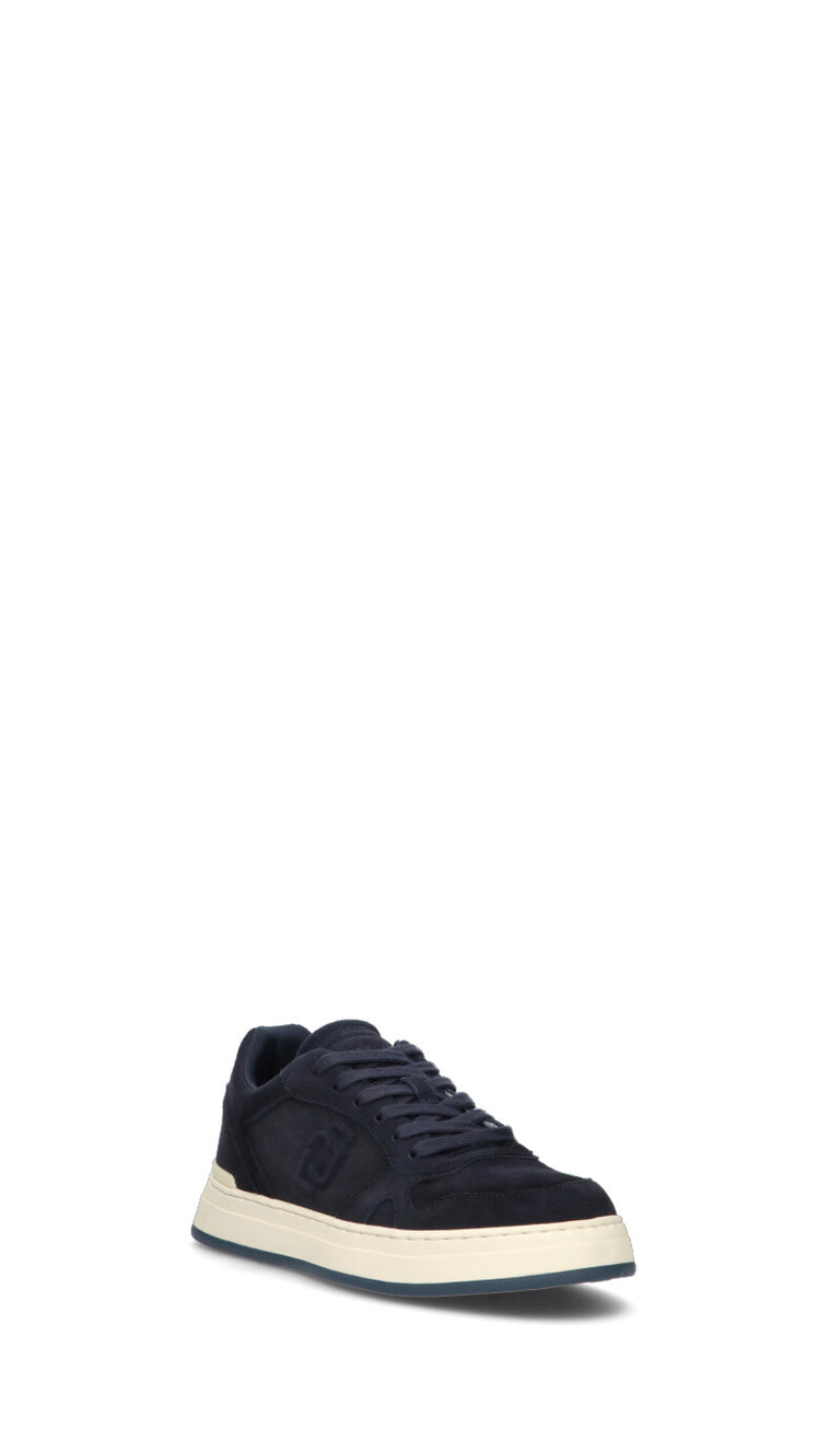 LIU JO Sneaker uomo blu in suede