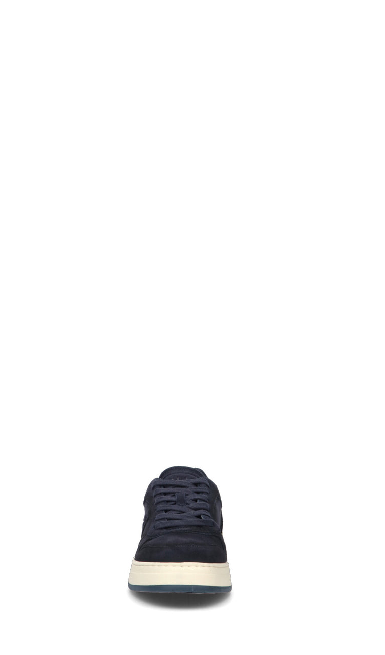 LIU JO Sneaker uomo blu in suede