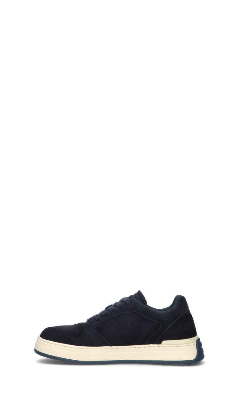 LIU JO Sneaker uomo blu in suede