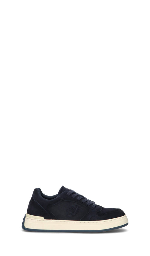 LIU JO Sneaker uomo blu in suede