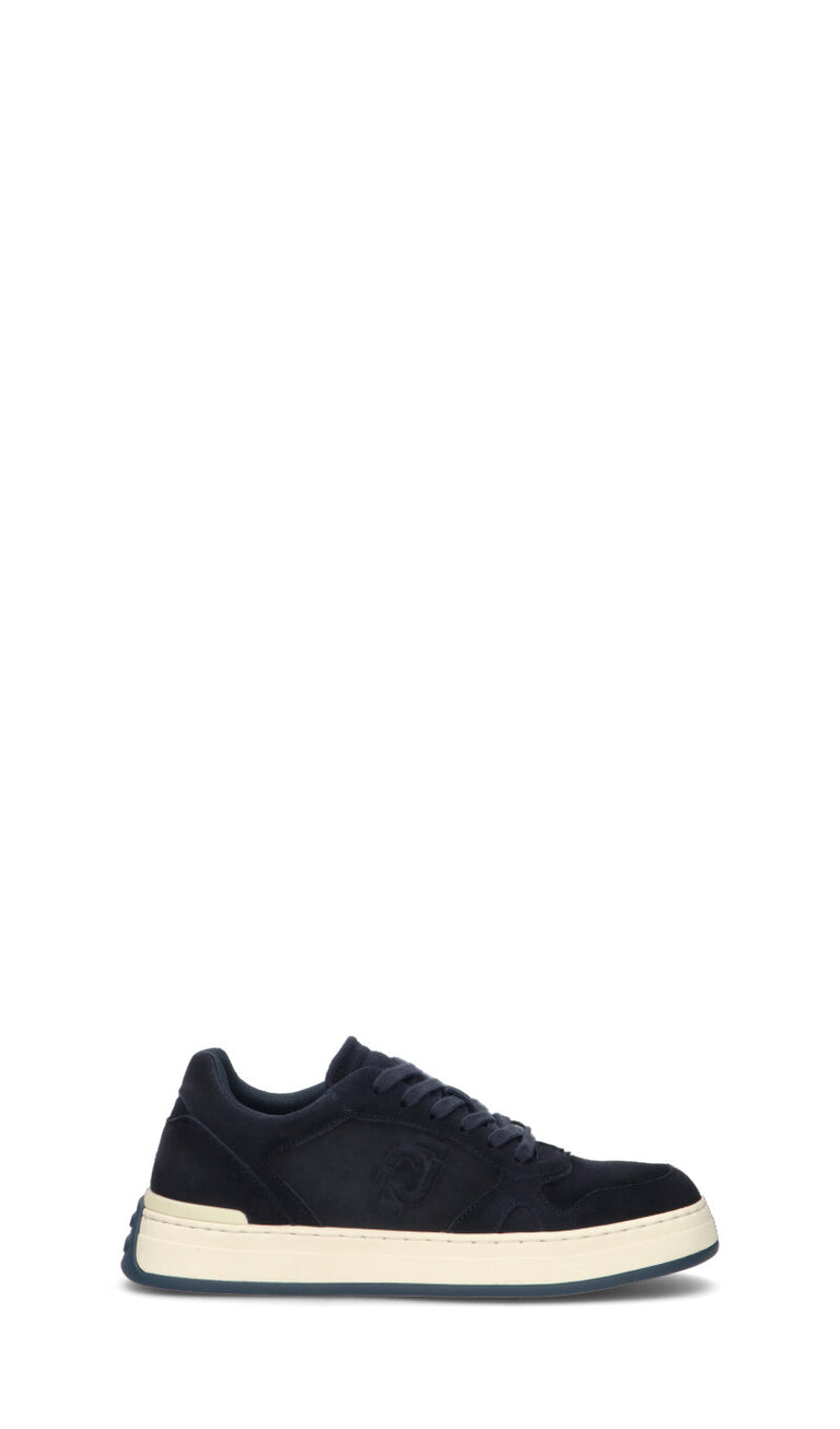 LIU JO Sneaker uomo blu in suede