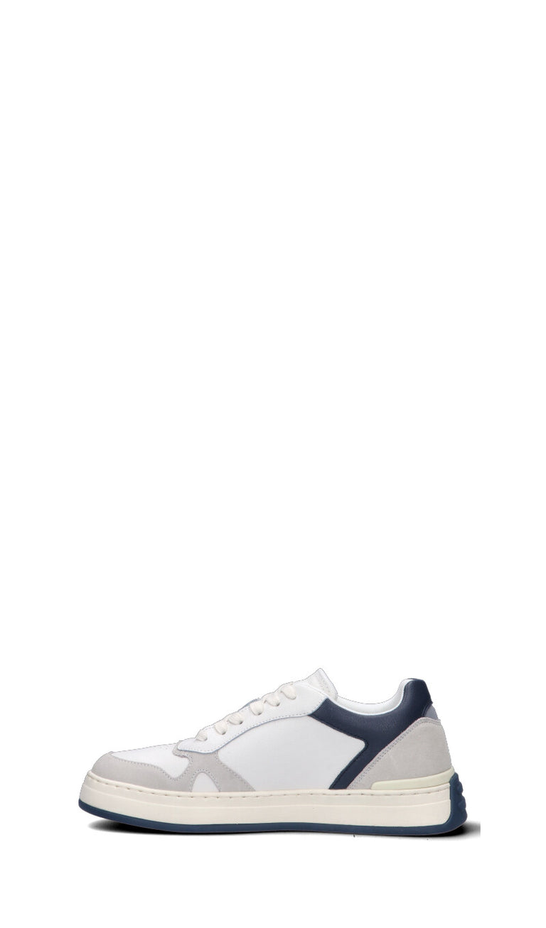 LIU JO Sneaker uomo bianca/blu in pelle