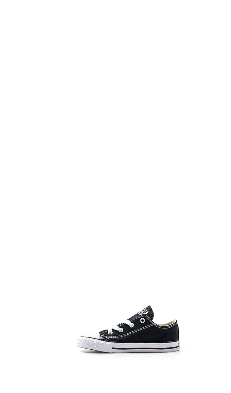 CONVERSE INF CTAS OX Sneaker bimbo nera in tessuto