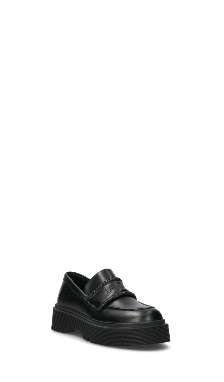 BRACCIALINI Mocassino donna nero