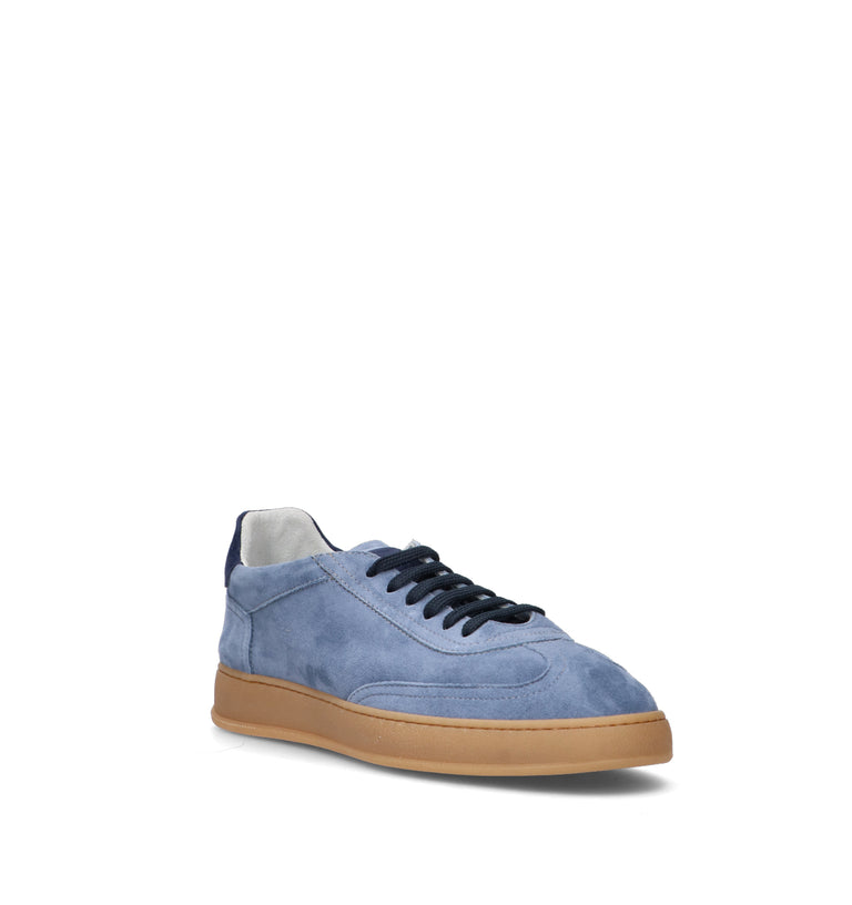SOLDINI 80 Sneaker uomo avio/blu in suede