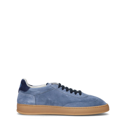 SOLDINI 80 Sneaker uomo avio/blu in suede