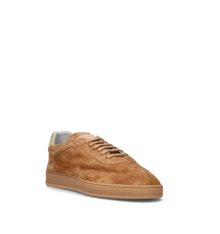 SOLDINI 80 Sneaker uomo cuoio in suede