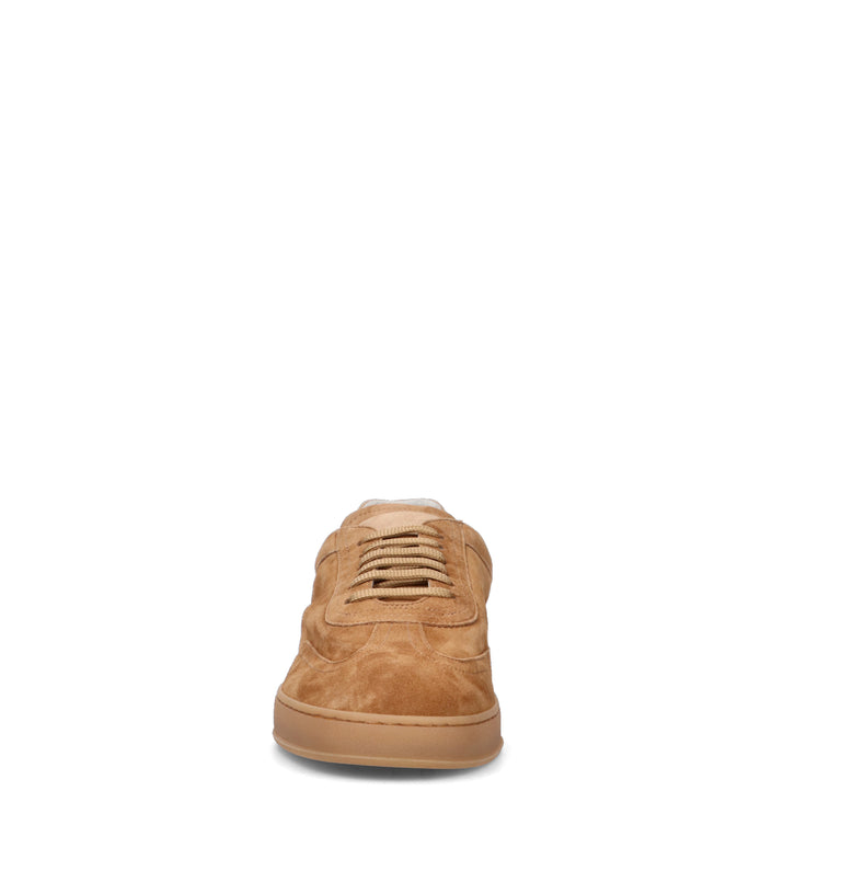 SOLDINI 80 Sneaker uomo cuoio in suede