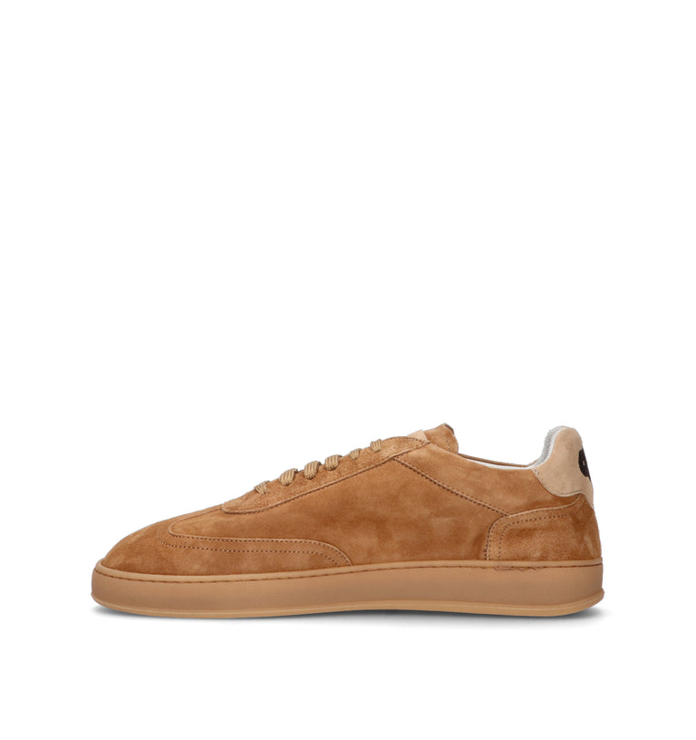 SOLDINI 80 Sneaker uomo cuoio in suede