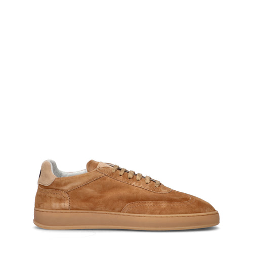 SOLDINI 80 Sneaker uomo cuoio in suede