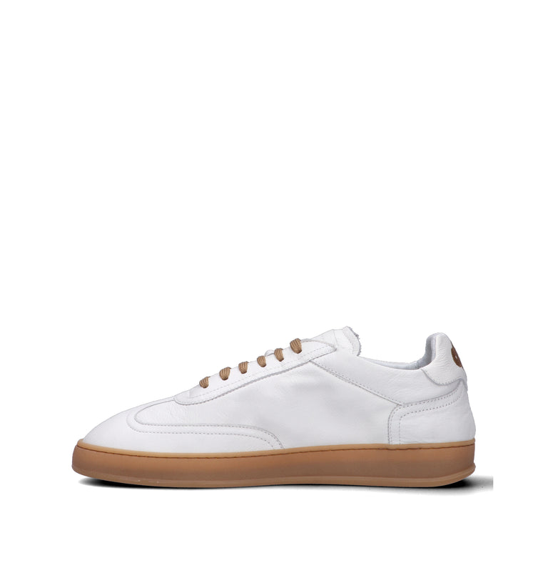 SOLDINI 80 Sneaker uomo ianca in pelle