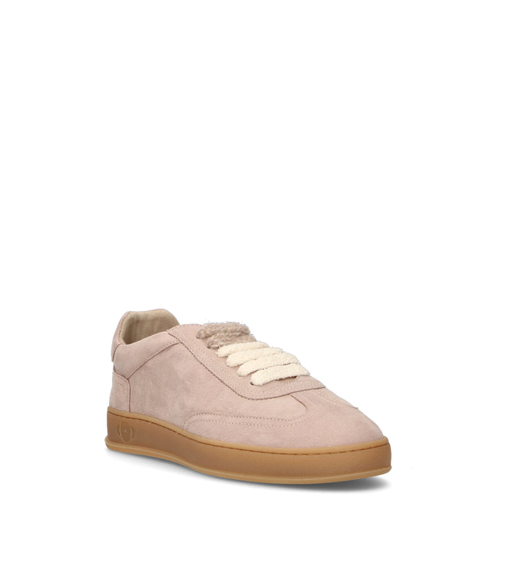 SOLDINI 80 Sneaker donna cipria in suede