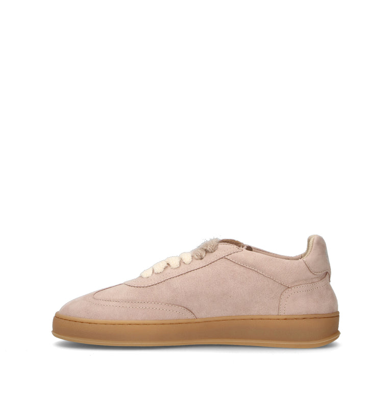 SOLDINI 80 Sneaker donna cipria in suede