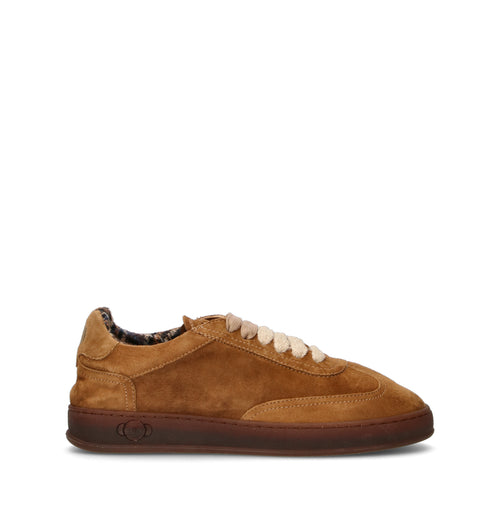 SOLDINI 80 Sneaker donna marron in suede