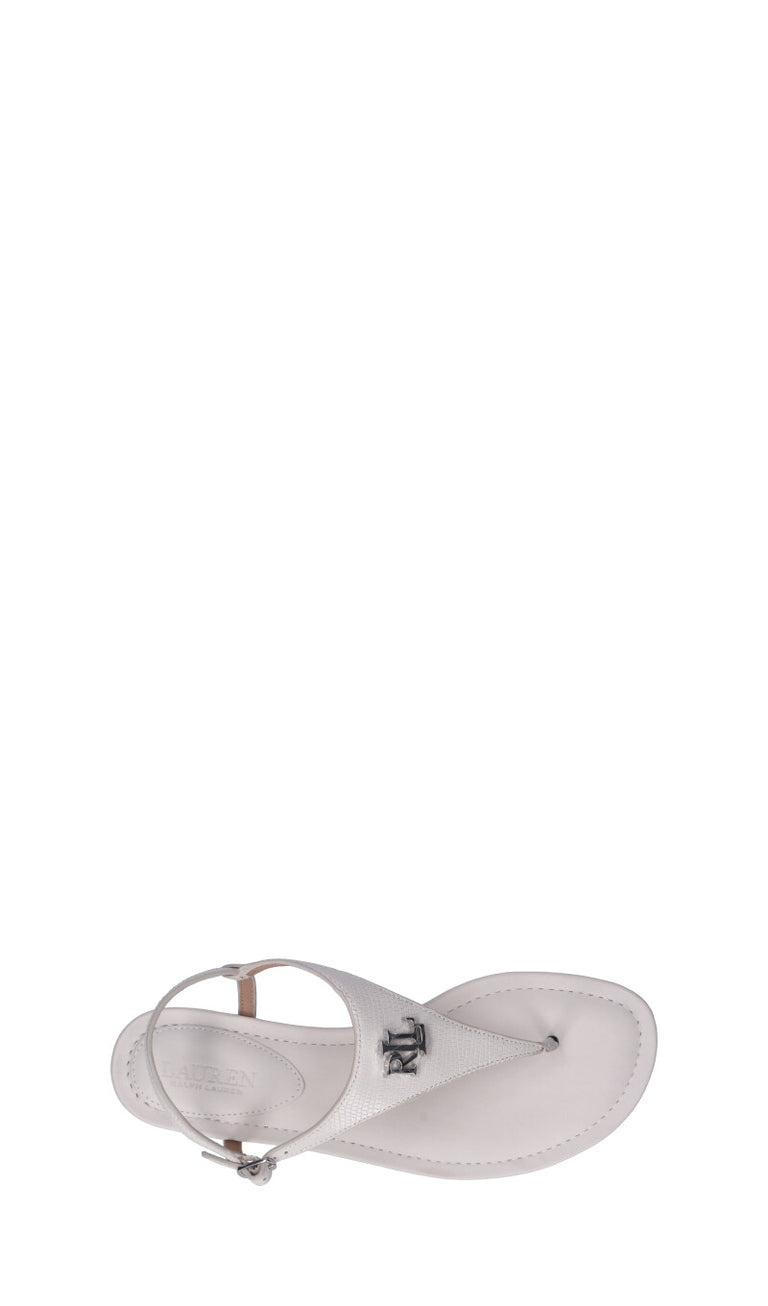 RALPH LAUREN Sandalo donna bianco