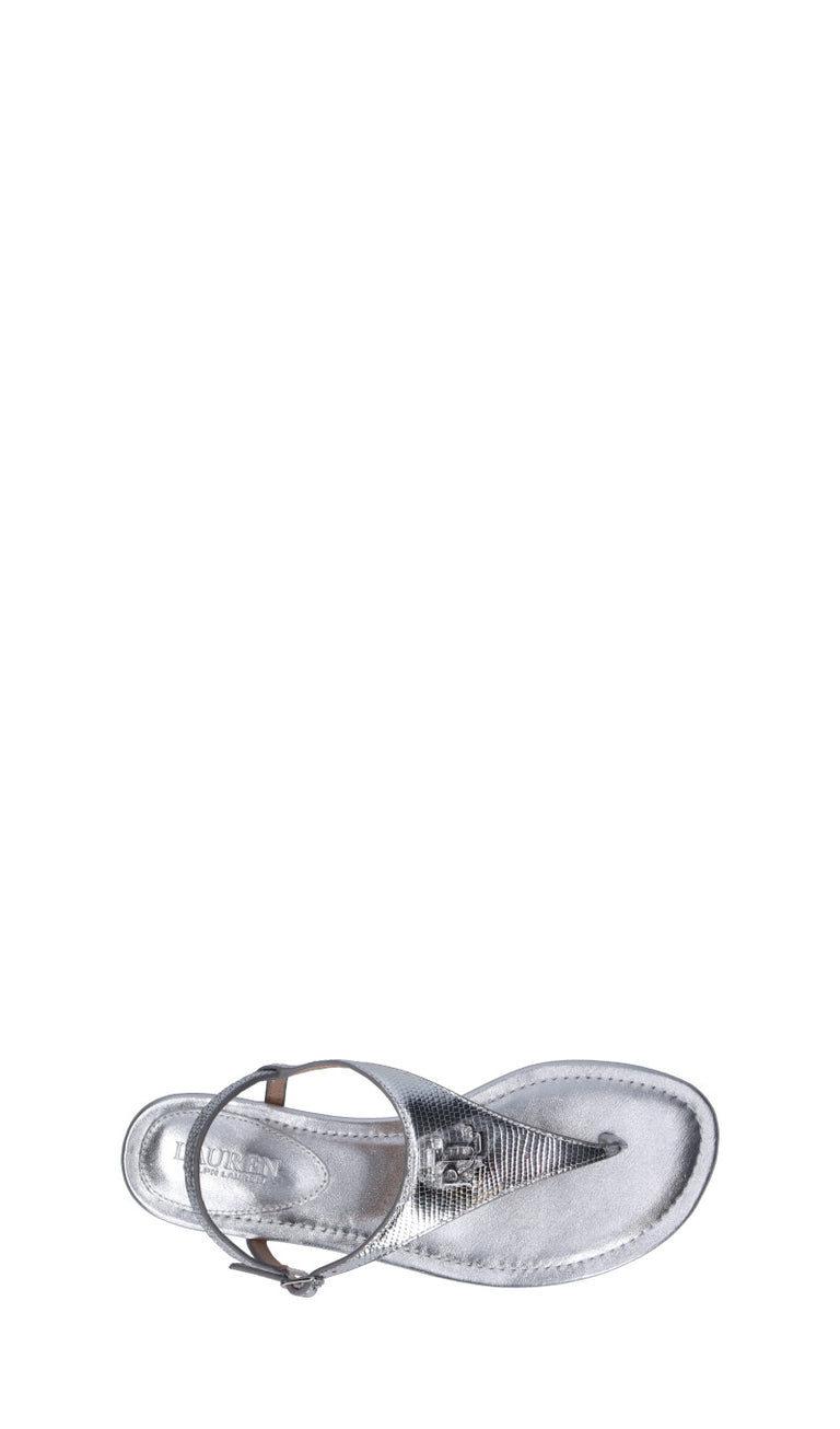 RALPH LAUREN Sandalo donna argento