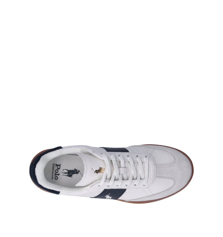 POLO SPORT Sneaker donna bianca in pelle