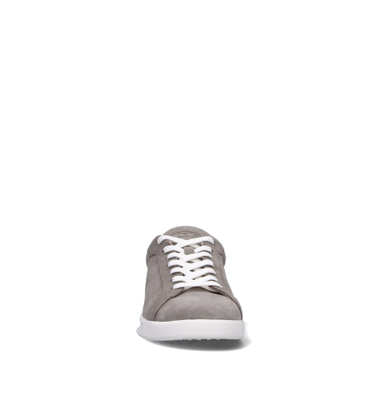 POLO RALPH LAUREN Sneaker uomo grigia in suede