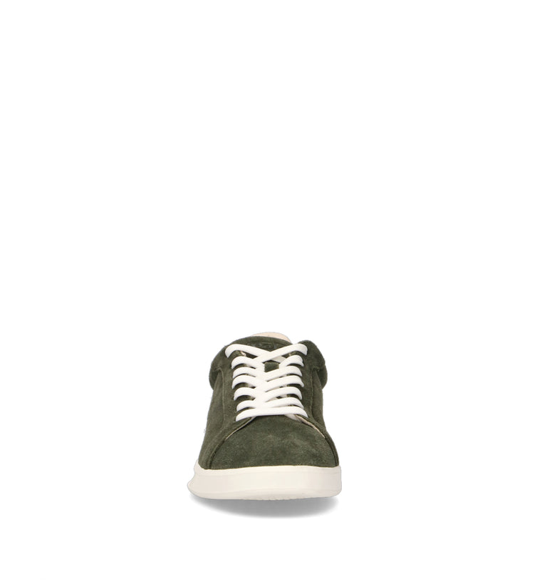 POLO SPORT Sneaker uomo verde in suede