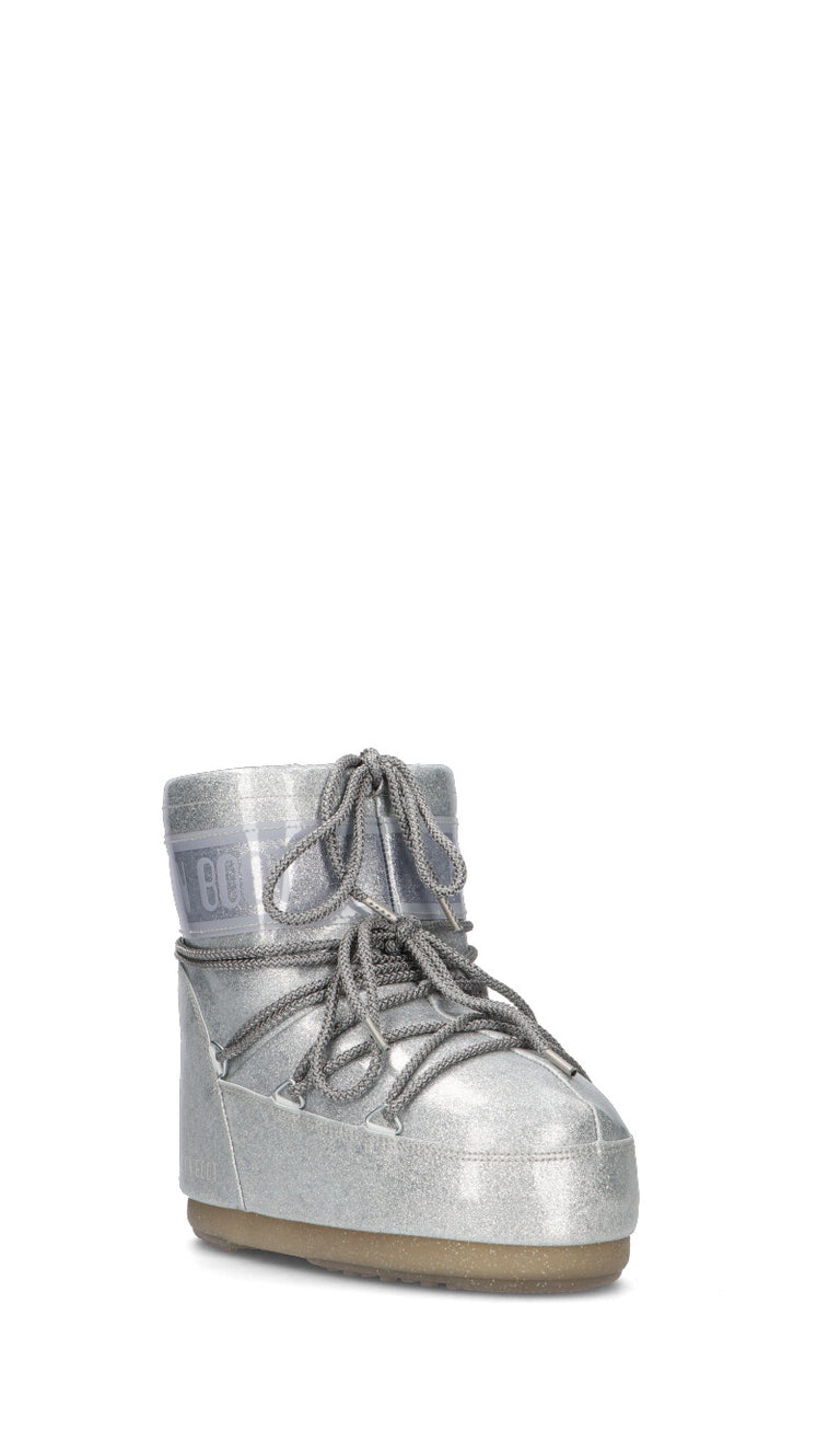 MOON BOOT - MB ICON GLITTER Doposci donna argento