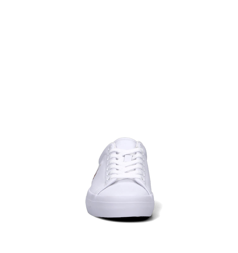 POLO RALPH LAUREN Sneaker donna bianca in pelle