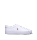 POLO RALPH LAUREN Sneaker uomo bianca in pelle