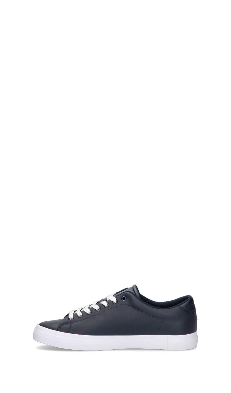 RALPH LAUREN Sneaker uomo blu in pelle