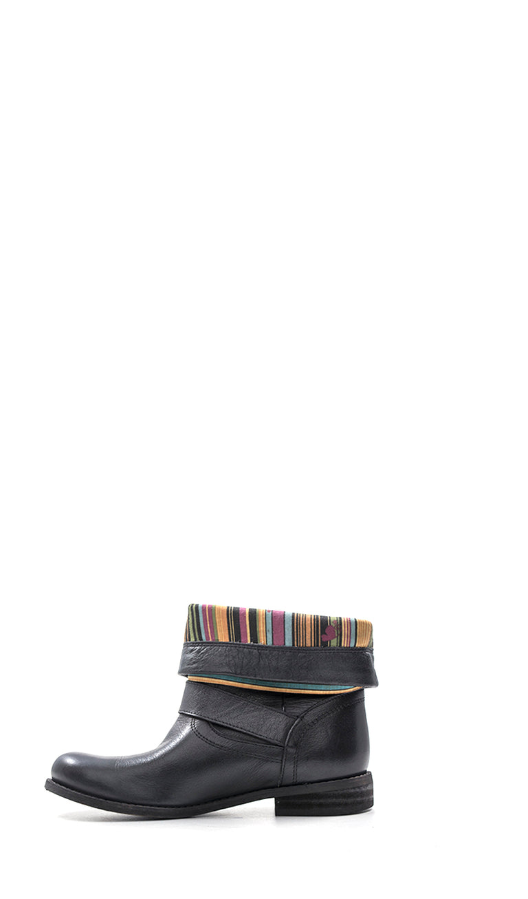 FELMINI Tronchetto donna nero in pelle