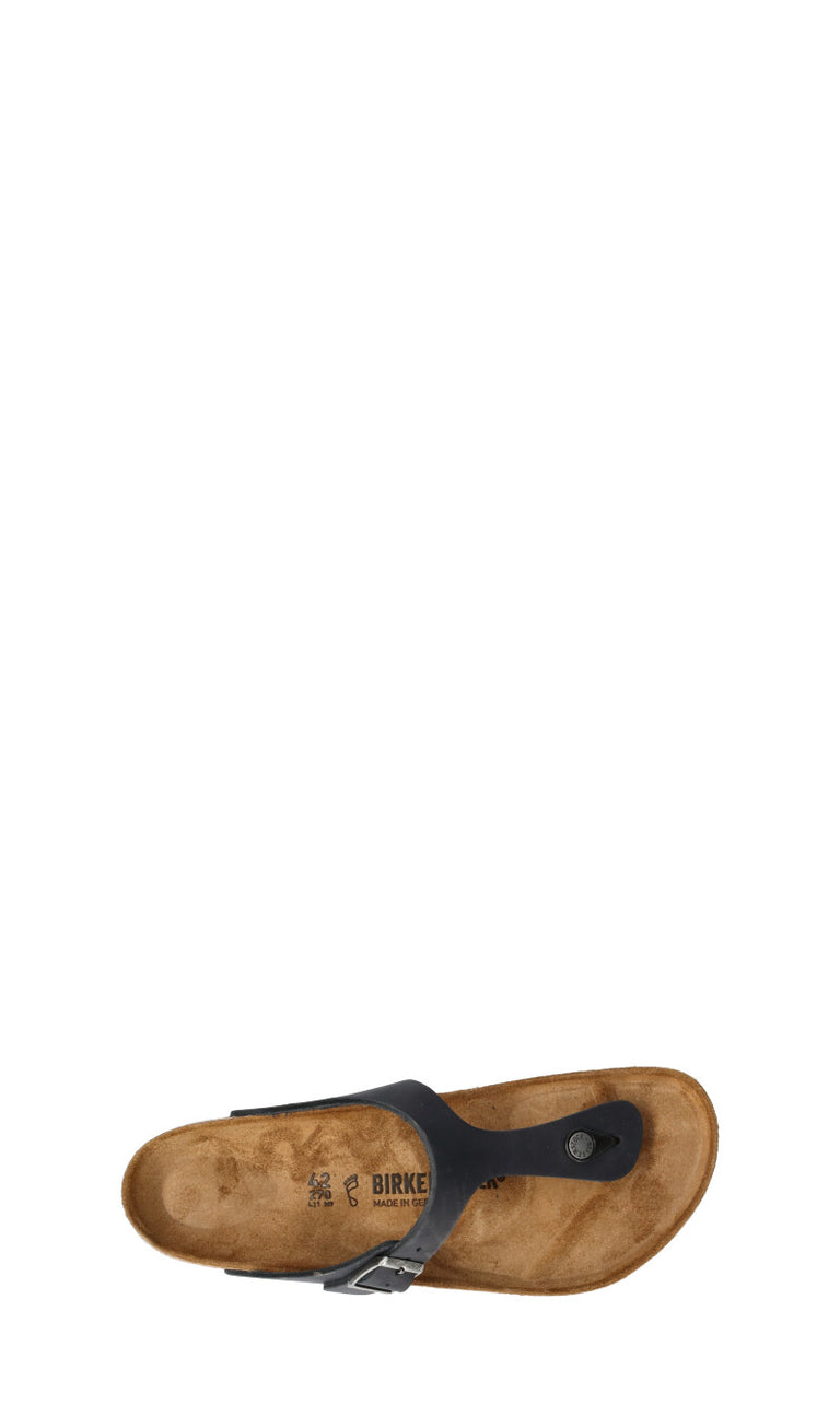 BIRKENSTOCK Ciabatta uomo nera/marrone