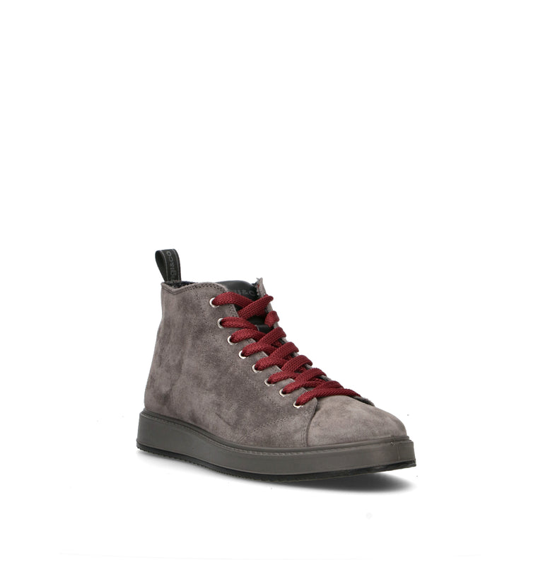 IGI&CO Sneaker uomo grigia in suede