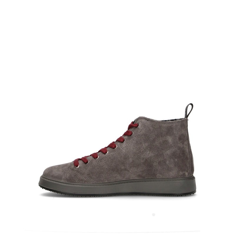 IGI&CO Sneaker uomo grigia in suede