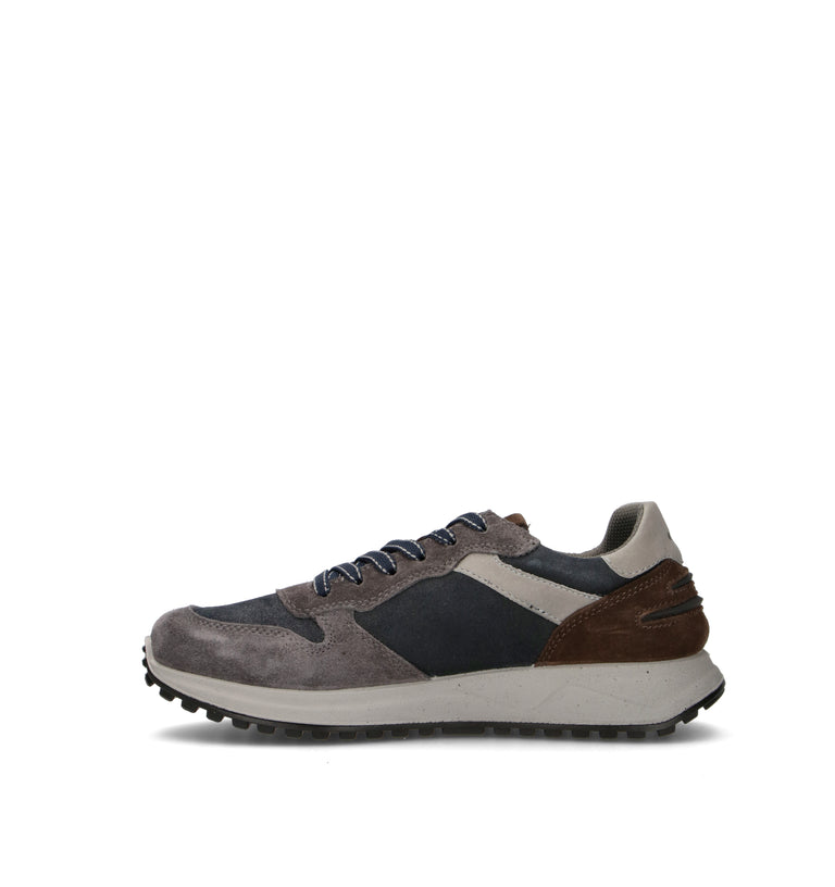 IGI&CO Sneaker uomo antracite in pelle