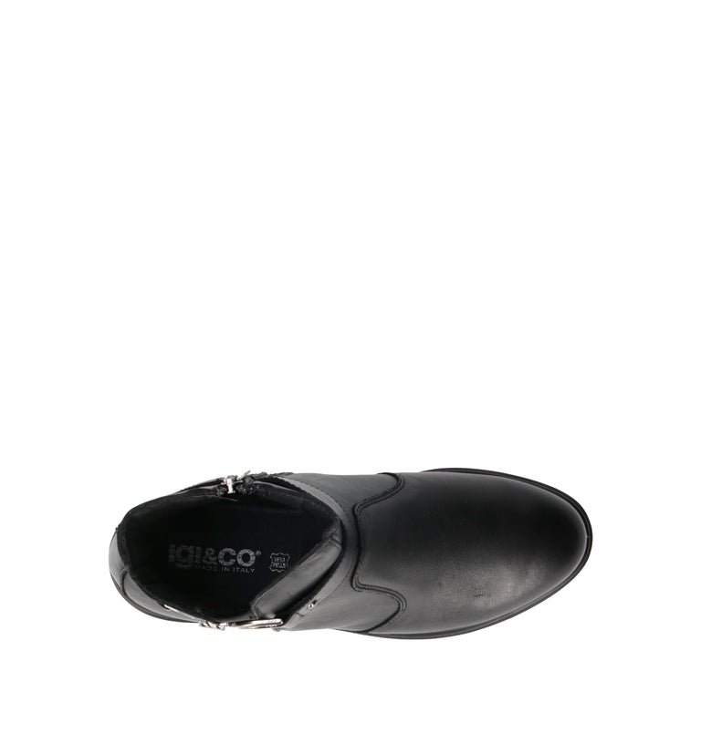 IGI&CO Tronchetto donna nero in pelle