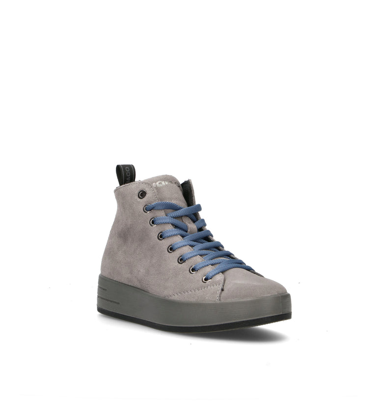 IGI&CO Sneaker donna grigia in suede